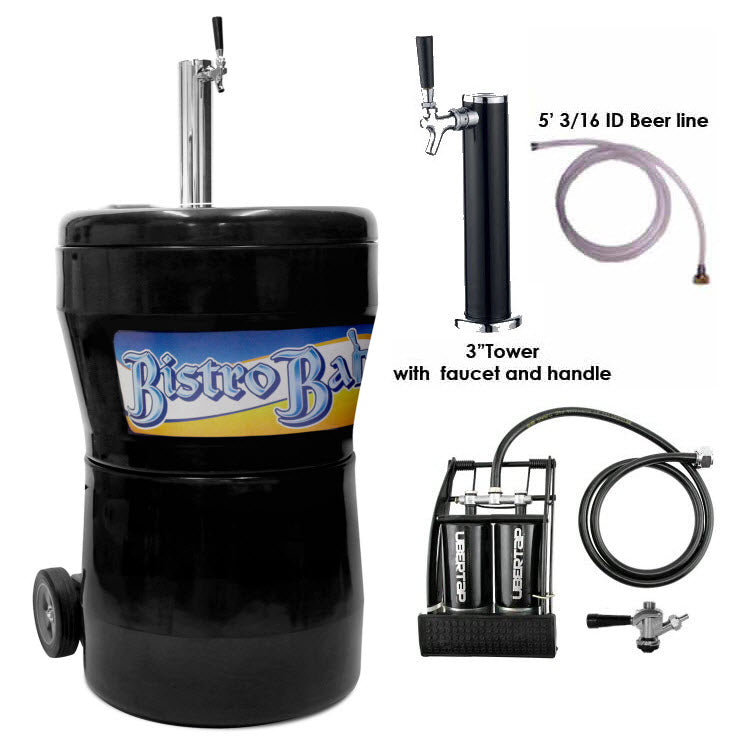 02_Bistro Bar - commercial collapsible and portable keg cooler